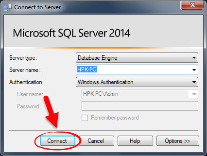 وصل شدن به سرویس SQL